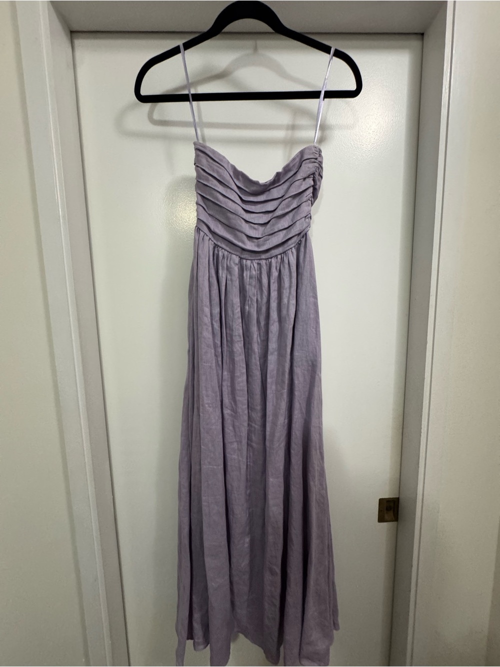 VRG GRL size 4 - maxi long linen dress